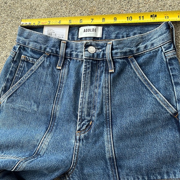NWT AGOLDE Cooper Cargo Jeans in Regulation - Picture 3 of 10